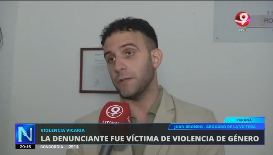 Juan Brondo en Canal 9 Litoral
